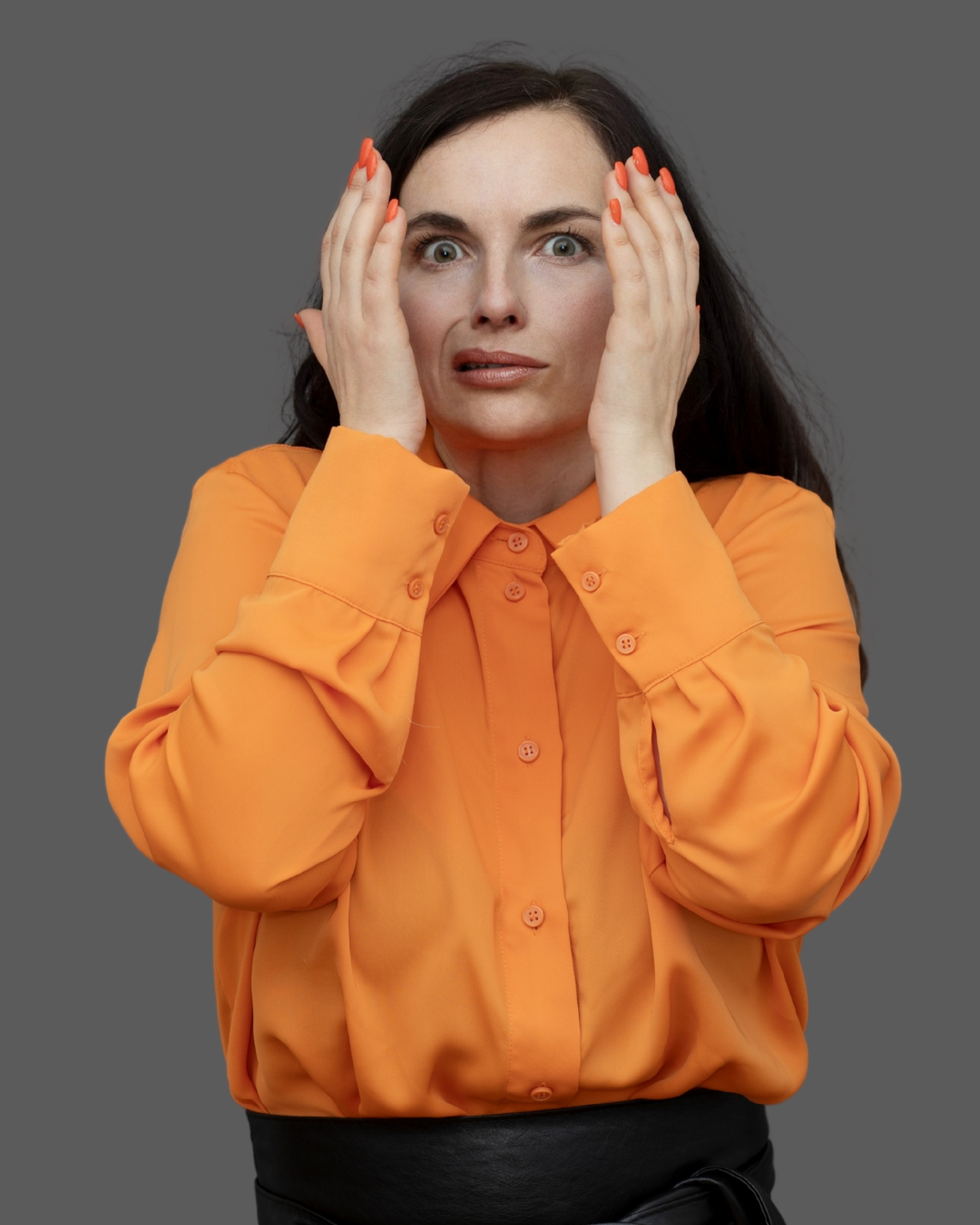 Das kann nix werden Frau, die ihren Mund verzieht