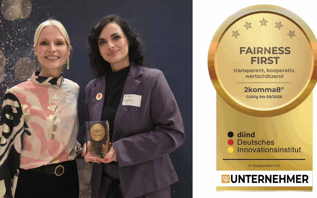 2komma8 erhält Fairness- First-Siegel für verantwortungsvolle und transparente Kommunikation