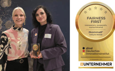 2komma8 erhält Fairness-First-Siegel für verantwortungsvolle und transparente Kommunikation